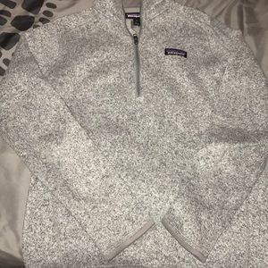Patagonia Grey 3/4 zip